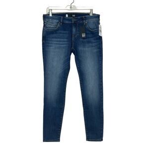 KUT Mia Toothpick Skinny Blue Jeans size 8P